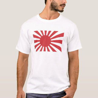 T-shirt Bandeira japonesa do marinho
