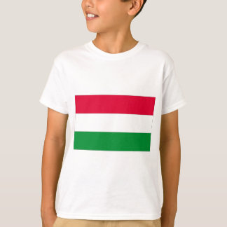 T-shirt Bandeira Nacional da Hungria