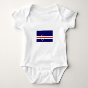 T-shirt Bandeira nacional de Cabo Verde