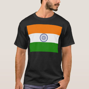 T-shirt Bandeira nacional de India Ashoka Chakra