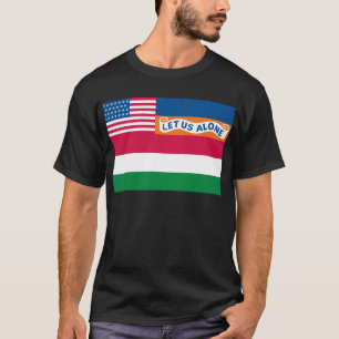T-shirt Bandeira não oficial de Florida (1845)