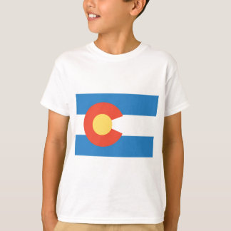 T-shirt Bandeira Oficial do Colorado
