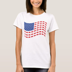 T-shirt bandeira-ONDULANTE-cRUZER