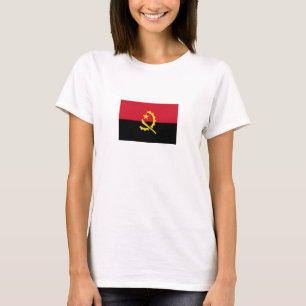 T-shirt Bandeira Patriótica Angolana