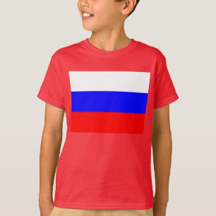 T-shirt Bandeira Russa
