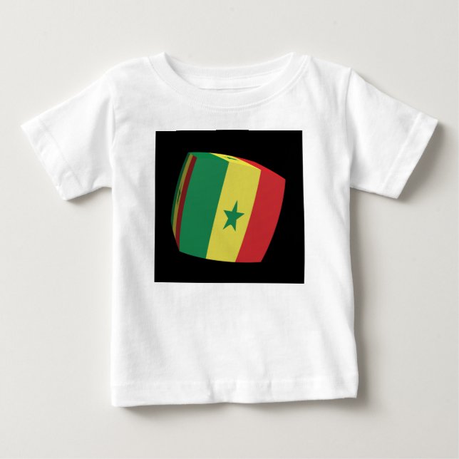 T-shirt Bandeira senegalesa (Frente)