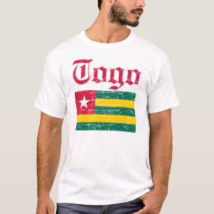 T-shirt Bandeira togolesa