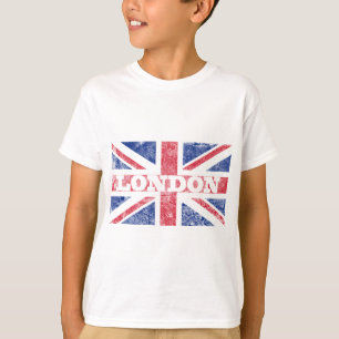 T-shirt Bandeira velha de Londres