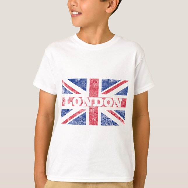 T-shirt Bandeira velha de Londres (Frente)