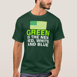 T-shirt Bandeira verde
