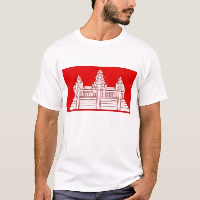 T-shirt bandeira vermelha (Frente)