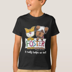 T-shirt Bandeja FOSTER de Suspensão de Cachorro e Gato
