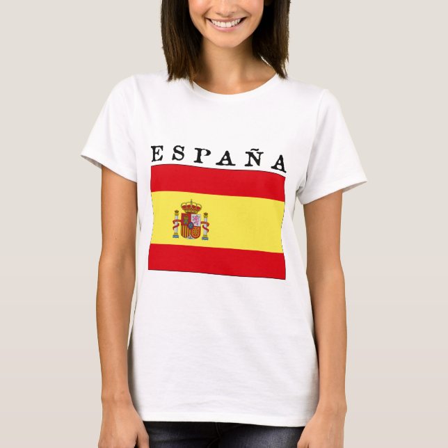 T-shirt Bandera Española (Frente)