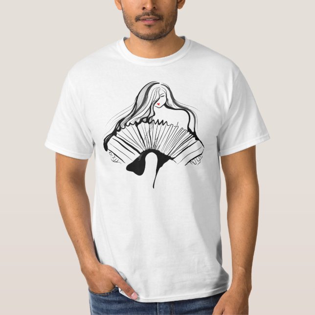 T-shirt Bandoneon sensual (Frente)