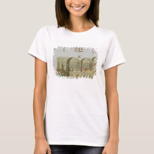 T-shirt Banhos romanos, placa 'da história da nação
