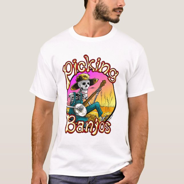 T-shirt Banjos da colheita (Frente)