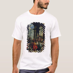 T-shirt Banquete sob um Portico iónico, c.1720-25