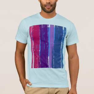 T-SHIRT BAR BISSEXUAL DA TINTA DO ORGULHO - .PNG