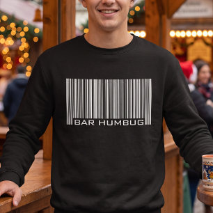 T-shirt Bar Humbug - Código de Barras Anti Natal