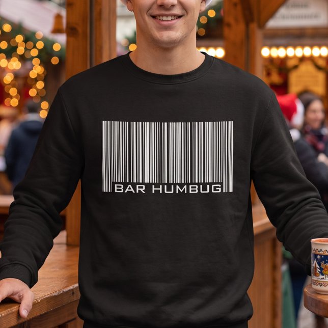 T-shirt Bar Humbug | Festa de Natal Sarcástica (Criador carregado)
