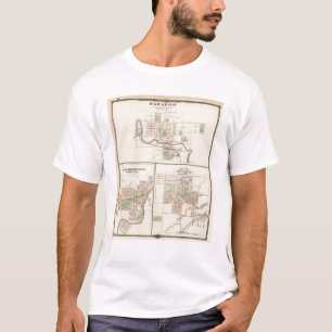 T-shirt Baraboo, quedas pretas do rio e Sparta
