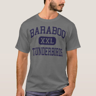 T-shirt Baraboo - Thunderbirds - alto - Baraboo Wisconsin