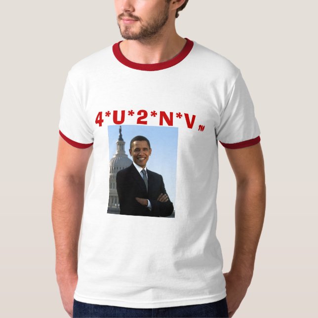 T-shirt Barack%20Obama%20Capitol, 4*U*2*N*V, TM (Frente)