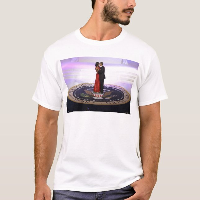 T-shirt Barack e Michelle Obama (Frente)