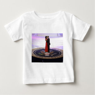 T-shirt Barack e Michelle Obama