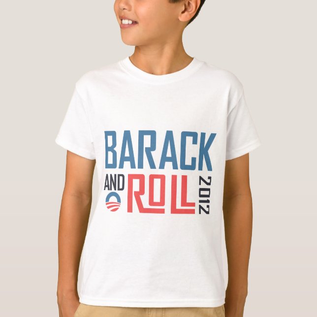 T-shirt Barack e Roll 2012 (Frente)