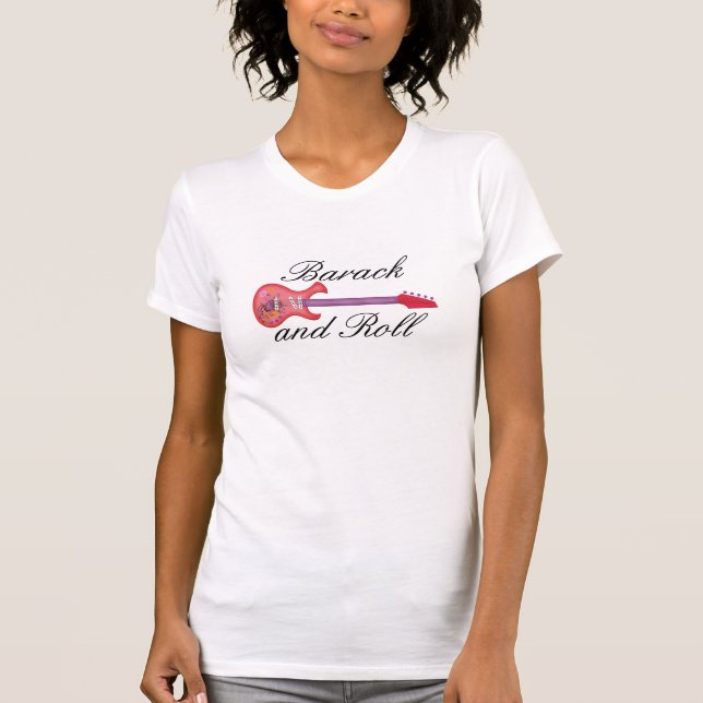 T-shirt Barack e rolo (Frente)
