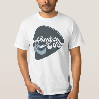 T-shirt Barack e T claro de Obama do rolo