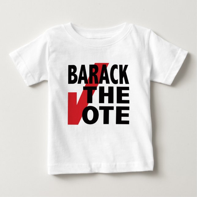 T-shirt Barack o voto (Frente)