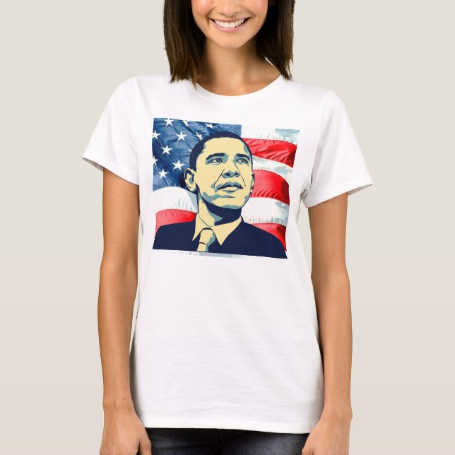 T-shirt Barack Obama (Frente)