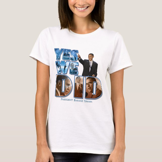T-shirt Barack Obama (Frente)