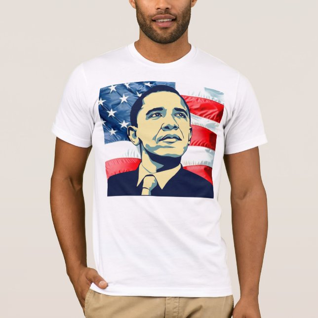 T-shirt Barack Obama (Frente)