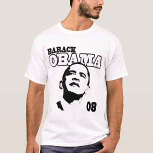 T-shirt Barack Obama 08 (roupa leve)