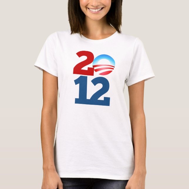 T-shirt Barack Obama 2012 (Frente)