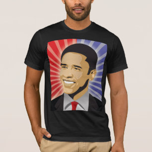 T-shirt Barack Obama corajoso