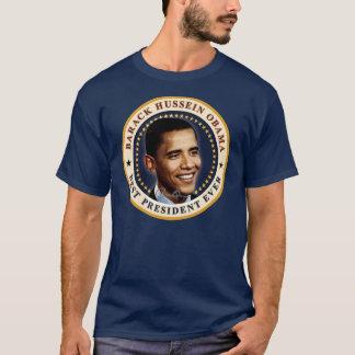 T-shirt Barack Obama - Melhor Presidente Nunca