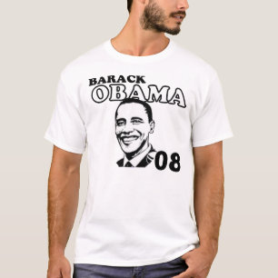 T-shirt Barack Obama para o presidente