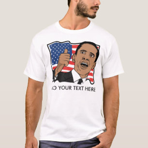T-shirt Barack Obama personaliza