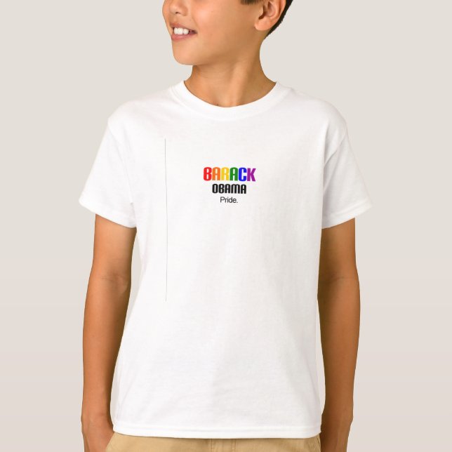 T-shirt Barack Obama Pride Kids (Frente)