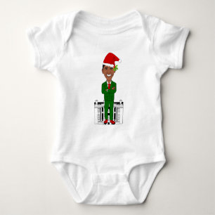 T-shirt barack obama santa claus