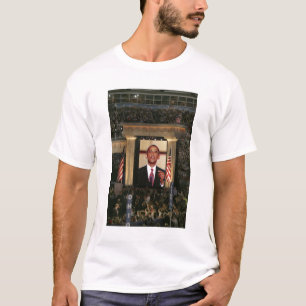 T-shirt Barak Obama fala na última noite da