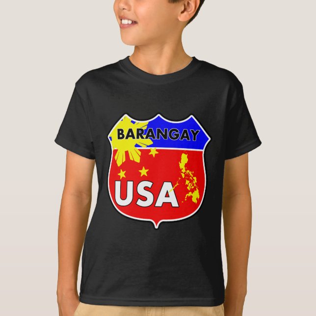T-shirt Barangay EUA (Frente)