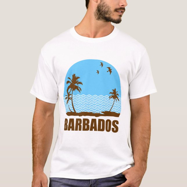 T-SHIRT BARBADOS BEACH (Frente)
