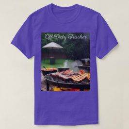 T-Shirt Barbecue Do Professor De Desativação