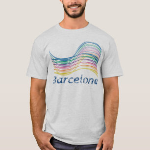 T-shirt Barcelona Ondas