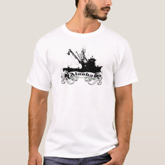 T-shirt "Barco de pesca comercial " de Alaska
